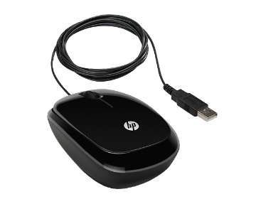 HP X1250 Wired USB Mouse